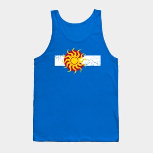 Colorado Flag Sun Tank Top